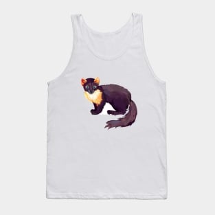 Illustration of cute illustration of cute marten Tank Top